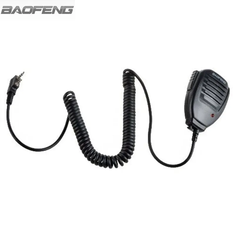 Baofeng Динамик микрофон ручной для Kenwood радио BAOFENG UV-5R BF-888S UV-3R+ иди и болтай Walkie Talkie радио