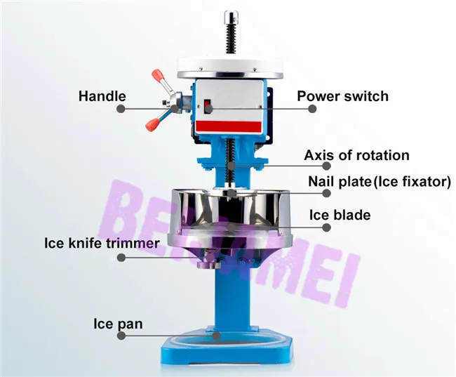 ice shaver parameter