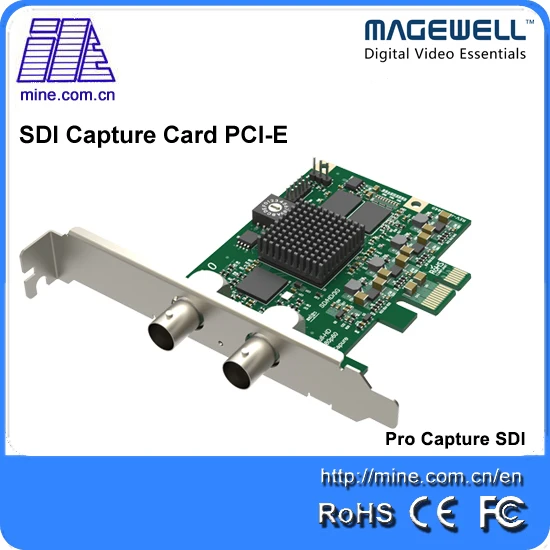 

China Manufacturer Magewell Pro Capture SDI HD Video Capture Board 1080p Linux Capture Software Support Multiple Cards