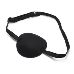 Черный 1 шт медицинского использования вогнутые глаза патч очки пены паз Смываемые тени для век регулируемый ремешок