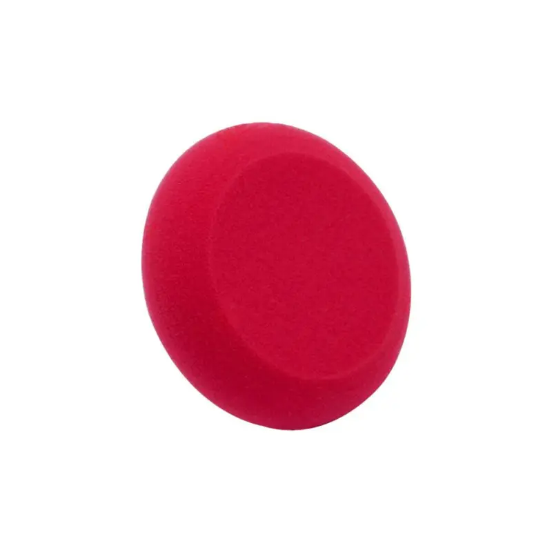 Воском губки для полировки машины восковой полировки Pad набор губок для автомобиля Полировочная, шлифовальная машинка восковая уплотнительная глазурь - Цвет: Красный