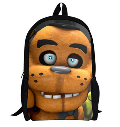 16 дюймов Аниме Five Nights At Freddys Детские рюкзаки для подростков мальчиков девочек школьные сумки детские рюкзаки Mochila подарок - Цвет: 016