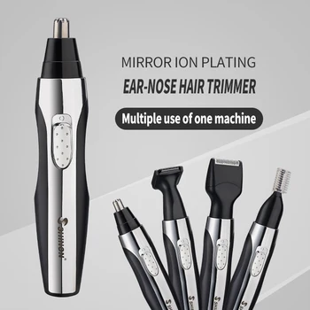 

Unisex Nose Hair Trimmer Personal Face Care hair shaver Stainless Steel Removal Clipper Shaver face hair cutter machine