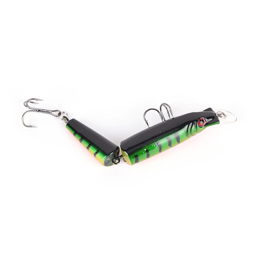  10cm Lifelike Multi 3D Eyes Fishing Lure Jointed Angling Hard Fishing Swim Lures With Triple Hooks
