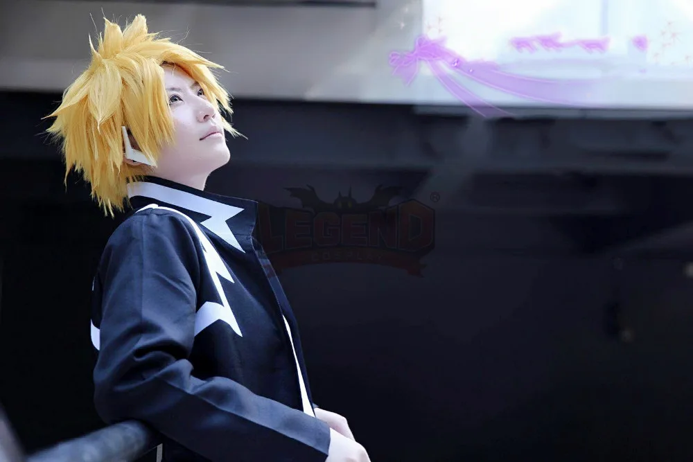 Аниме My hero Academy boku no hero Academy Denki Kaminari Косплей Костюм на заказ