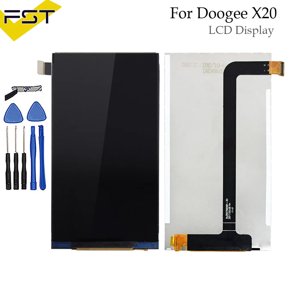 Для Doogee X20 X 20 ЖК-дисплей+ сенсорный экран дигитайзер для Doogee X20 5,0 дюймов Аксессуары для мобильных телефонов с инструментами