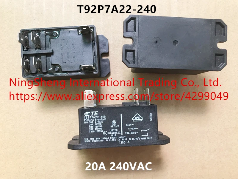 T92P7A22-240 240V relay T92P7A22-240 240V 
