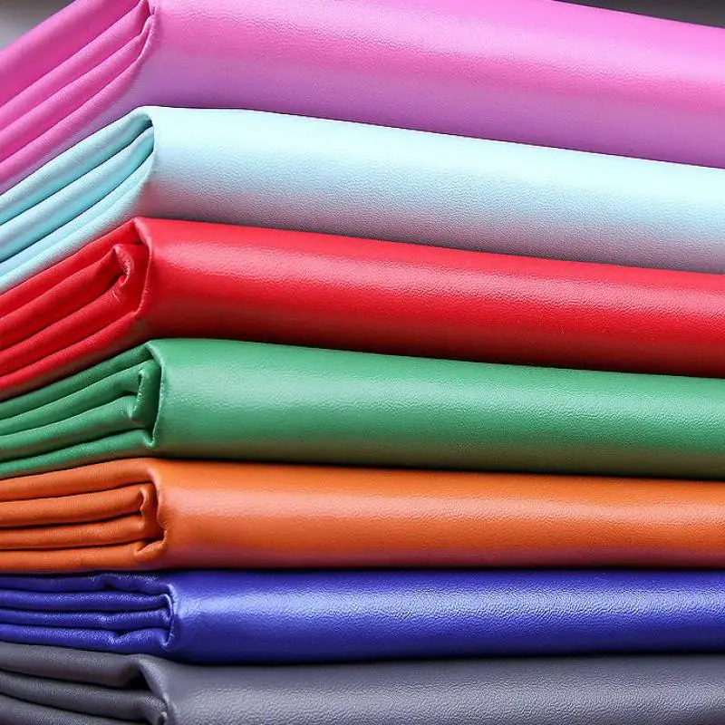 50x69cm Soft Pu Napa Vinyl Eco Leather Fabric Artificial Leather For