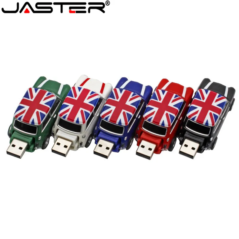 JASTER флеш-диск USB 2,0 Флешка эмуляция модель автомобиля 4 ГБ 8 ГБ 16 ГБ 32 ГБ 64 ГБ флеш-накопитель Пластиковый u-диск