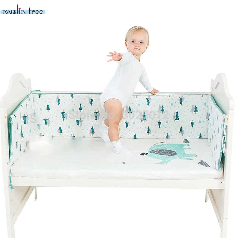 Cotton Baby Bumper Fashion Hot Crib Bumper Infant Bed Baby Bed Bumper Safe Protection For Baby Use 120cm*30cm