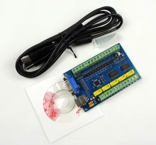 Upgrade CNC MACH3 USB 5 Axis 100KHz USBCNC Smooth Stepper Motion Controller card breakout board for CNC Engraving 12-24V