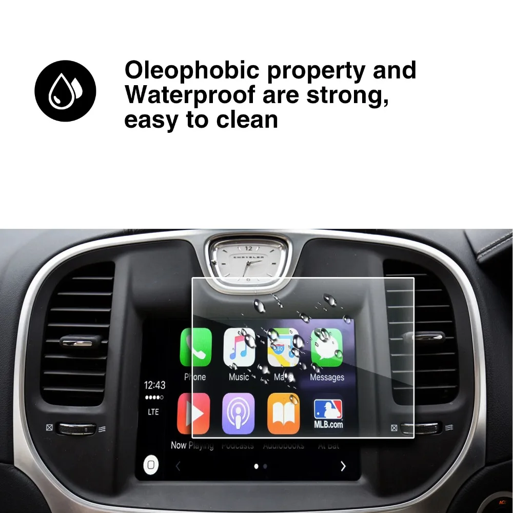 RUIYA car navigation screen protector for Chrysler 300 Uconnect 8.4inch