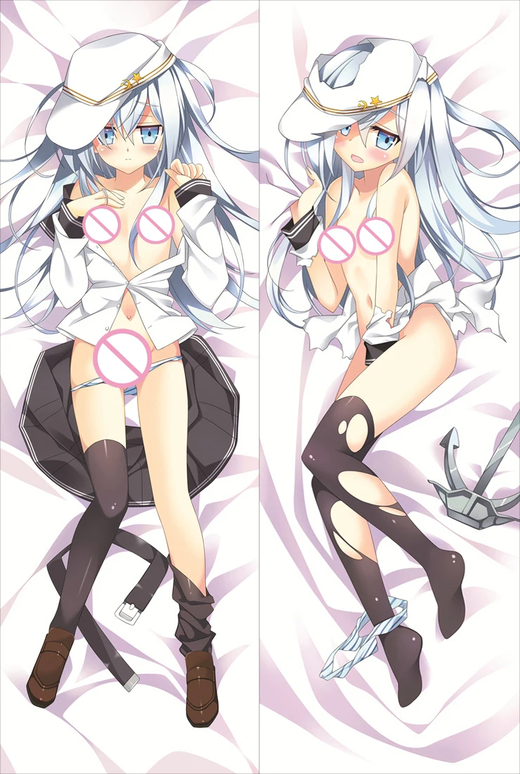 Японское аниме Kantai Коллекция KanColle сексуальная девушка Hibiki otaku Dakimakura наволочка