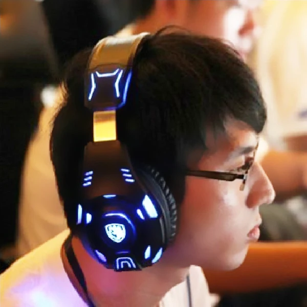 

SADES Sidles SA 907 Game will head Wearing type Computer Headset 7.1 vocal tract the north sea The
