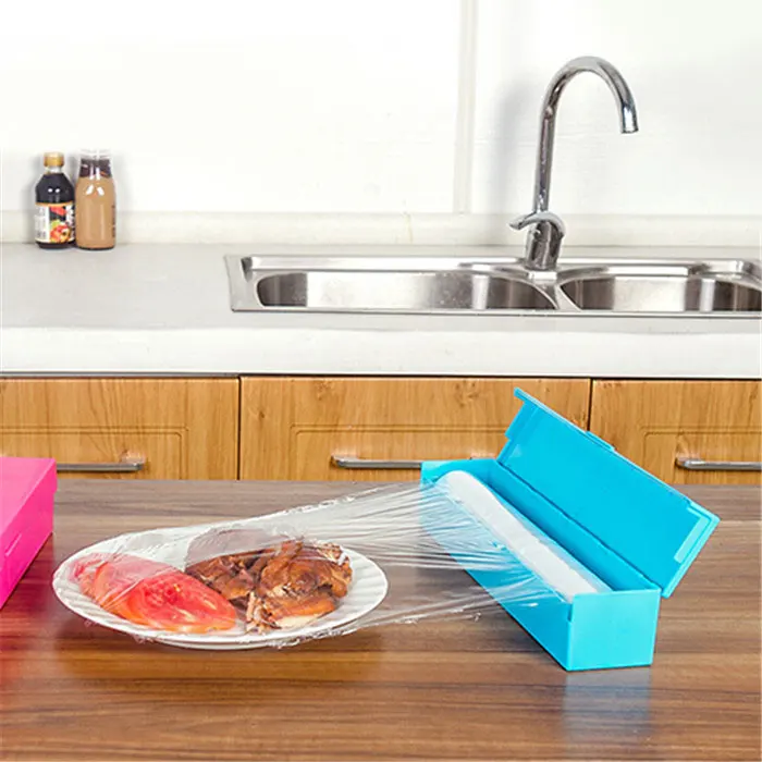 Food Wrap Dispenser Cutter Preservative Film Stainless Steel Blade