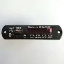 Беспроводной Bluetooth 12 V MP3 WMA декодер доска аудио модуль USB TF радио с пультом дистанционного управления Управление автомобильные аксессуары EM88