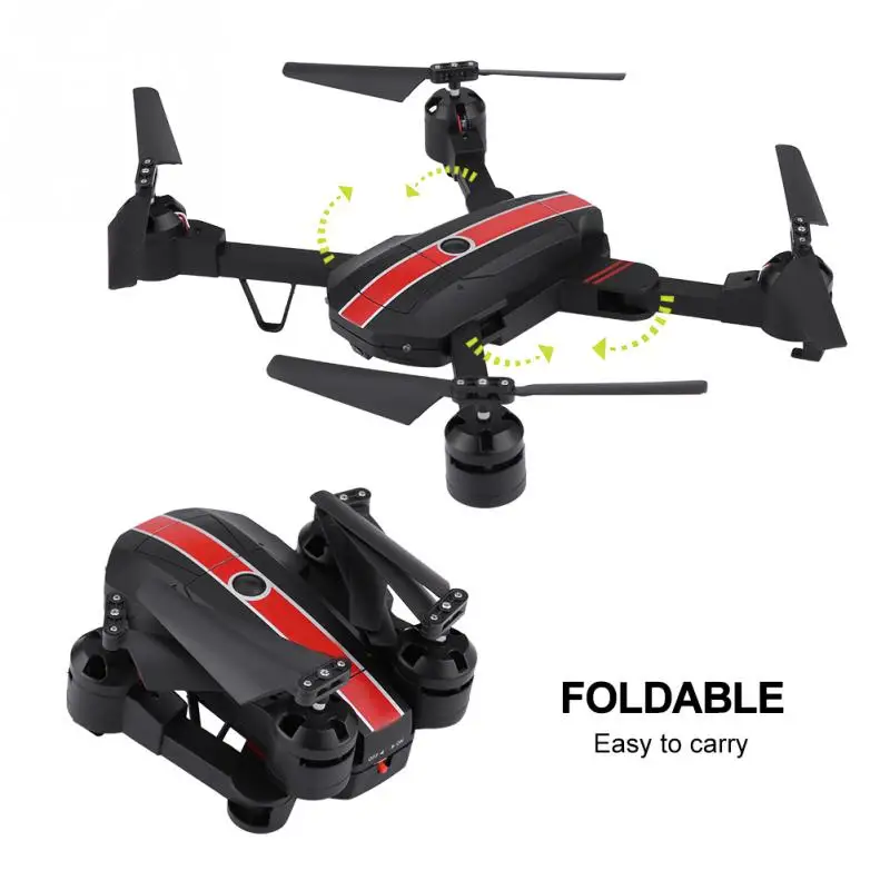 FQ777 FQ24 2.4G 4CH Foldable Mini RC Drone Toy Altitude Hold WIFI FPV