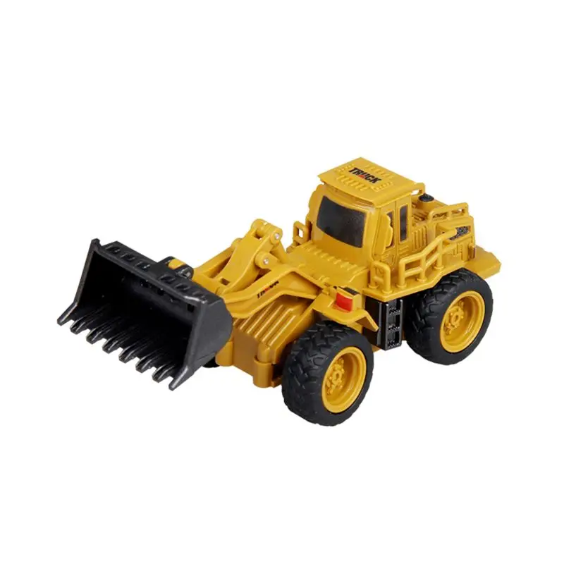 

Mini Size RC Truck Excavator Remote Control Tractor Model 4CH Bulldozer Crane Truck Toys