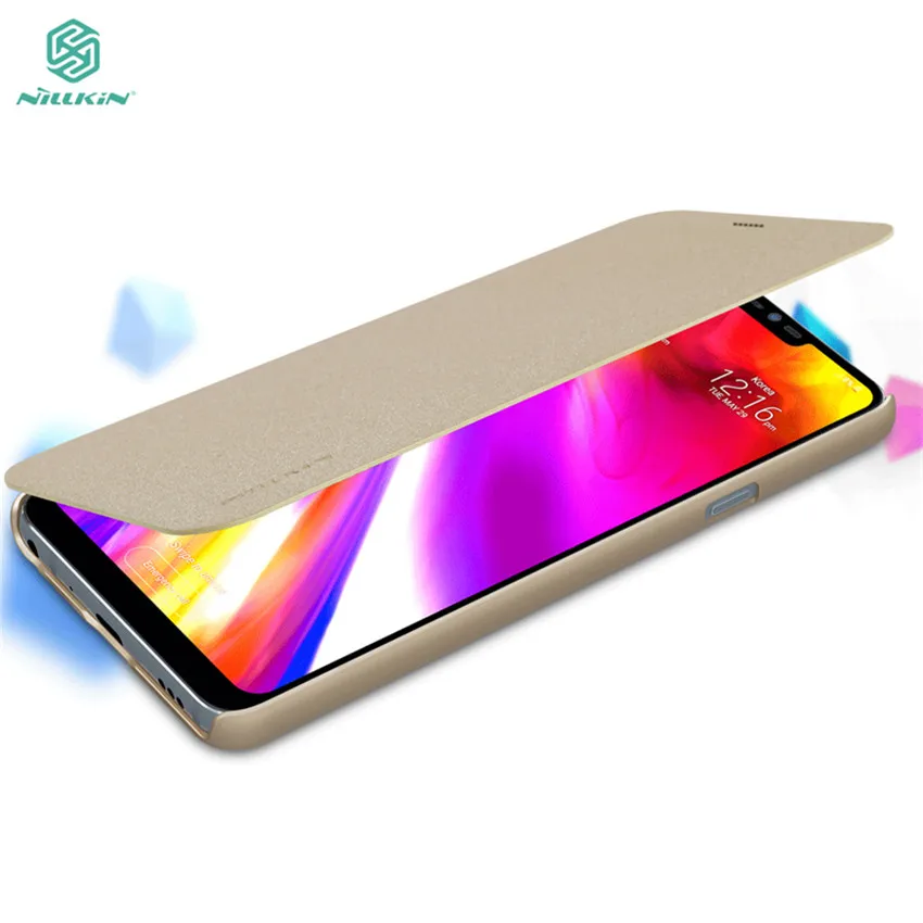 

For LG G7 ThinQ Case NILLKIN Flip Cases For LG G7 ThinQ Flip Leather Smart Case For LG G7 ThinQ Sleep Function