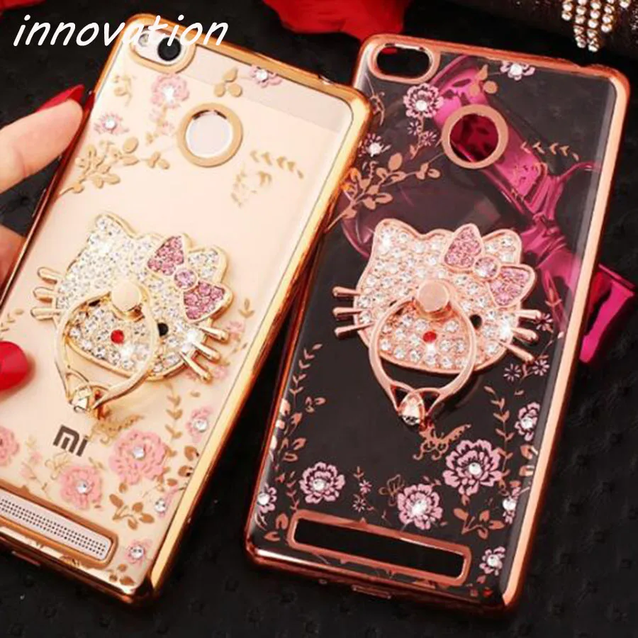 

Innovation Case For Xiaomi Redmi 3S Diamond Soft TPU Back Cover Ultra Slim Protective Shell For Xiaomi Redmi 3S Prime 3 Pro 3 S