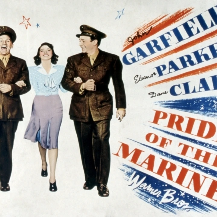 Pride Of The Marines John Garfield Eleanor Parker Dane Clark 1945. Movie Poster Masterprint (14 x 11)