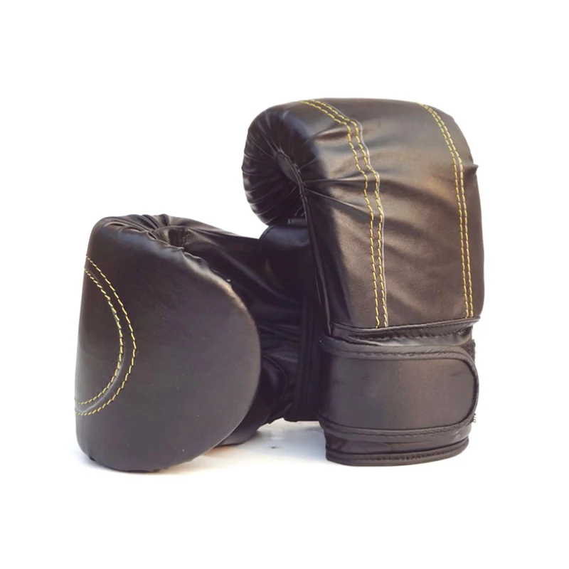 Adult Sanda Gloves Pu Skid-proof Exposure Finger Boxing Sandbag Gloves Taekwondo Children Training