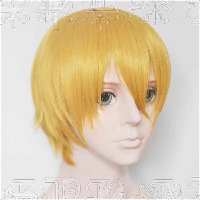 Sword Art Online Alicization SAO Eugeo костюм для косплея короткий золотой мужской вечеринки