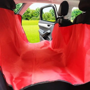 

DannyKarl New Dog Car Mat Car Safety Seat Anti-dirty Dog Cushion Rear Car Dog 140X135CM Pet Car Row Double Seat Mat 3 Colors