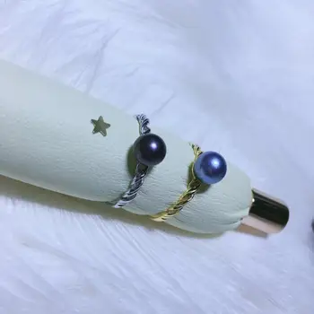 

925 Sterling Silver Adjustable Ring Settings Base Findings Mountings Parts for Oyster Pearl Corals Jade Beads Stones