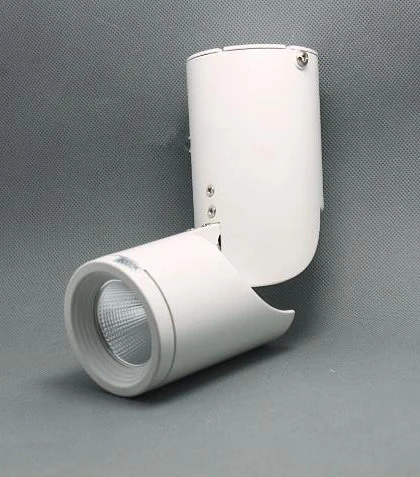 

New Design 10W Led Down Tracking Spot Light AC85-265V 90 and 360 degree adjustable Tracking Light Black White