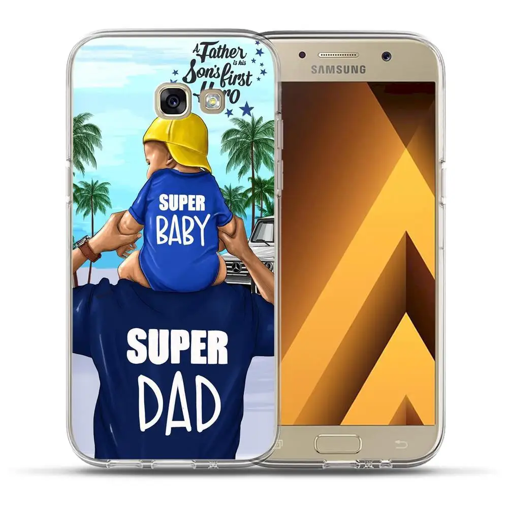 Для мам и детей, девочек бампер печати чехол для samsung Galaxy A50 A30 A70 A40 A10 A20 A60 A70 A6 A8 плюс A7 A9 Мягкий силиконовый чехол из ТПУ - Цвет: 6120