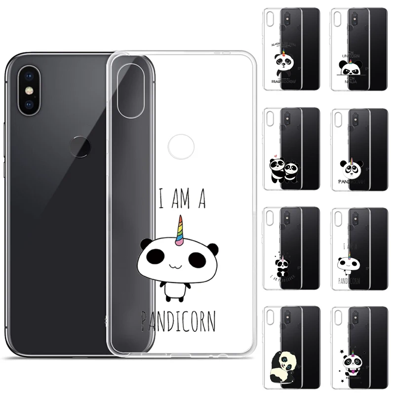 Мультфильм силиконовый чехол для телефона Для Сяо mi A2/mi 6X5 99 &quotмилые мягкие панда