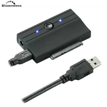 

Blueendless 2018 USB 3.0 to SATA Adapter Connect Cable OTB Function Connector 2 5" Hard Disk Driver HDD USB Converter Cable US3