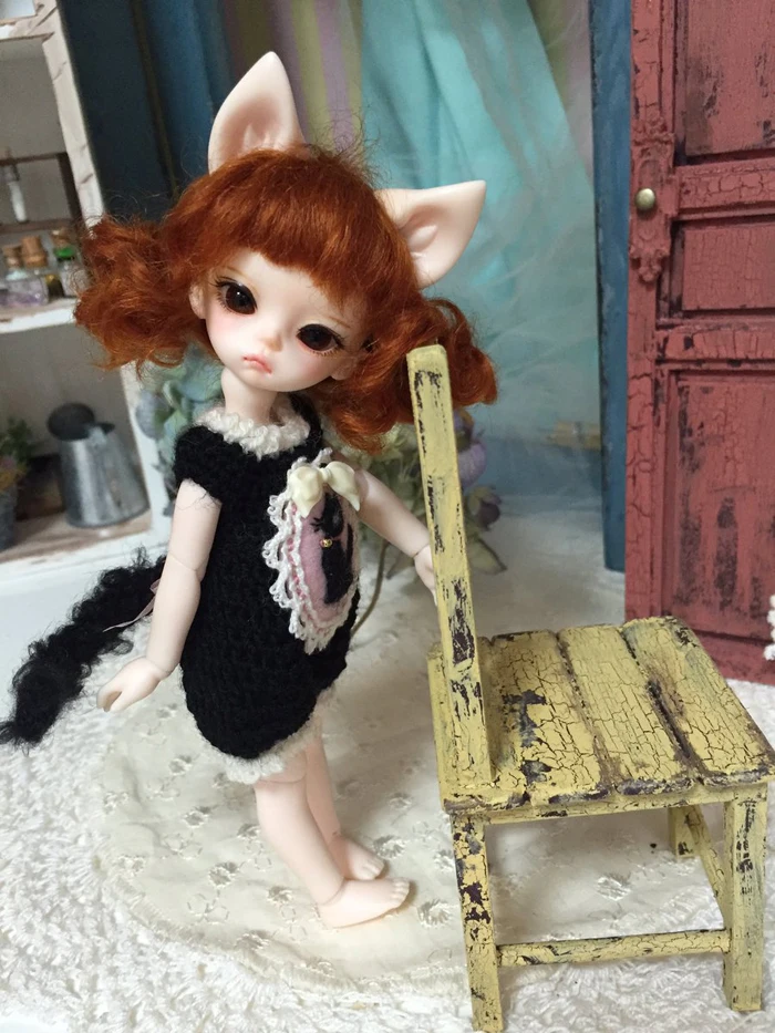 Смола BJD Lucy 1 7 Фэнтези детские куклы для мальчиков и девочек с открытыми глазами