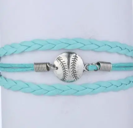 

1pc handmade bracelet Infinity Bracelet softball Bracelet - Custom mini order 10$ 4063