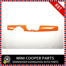 Бренд ABS Пластик Материал с защитой от ультрафиолетового излучения, Mini One оранжевый Цвет dahsboard Обложка для Mini Cooper R55 R56 R57 R58 R59(2 предмета/партия