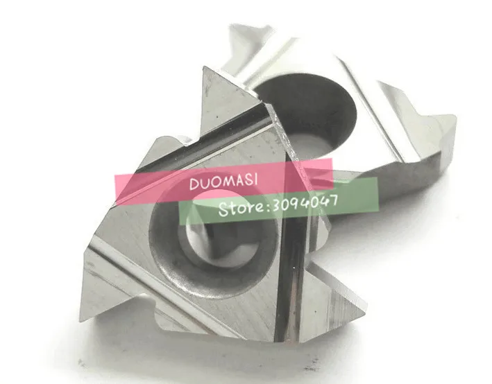 16IR AG55 for Aluminum Carbide Threading Inserts 55degree Internal