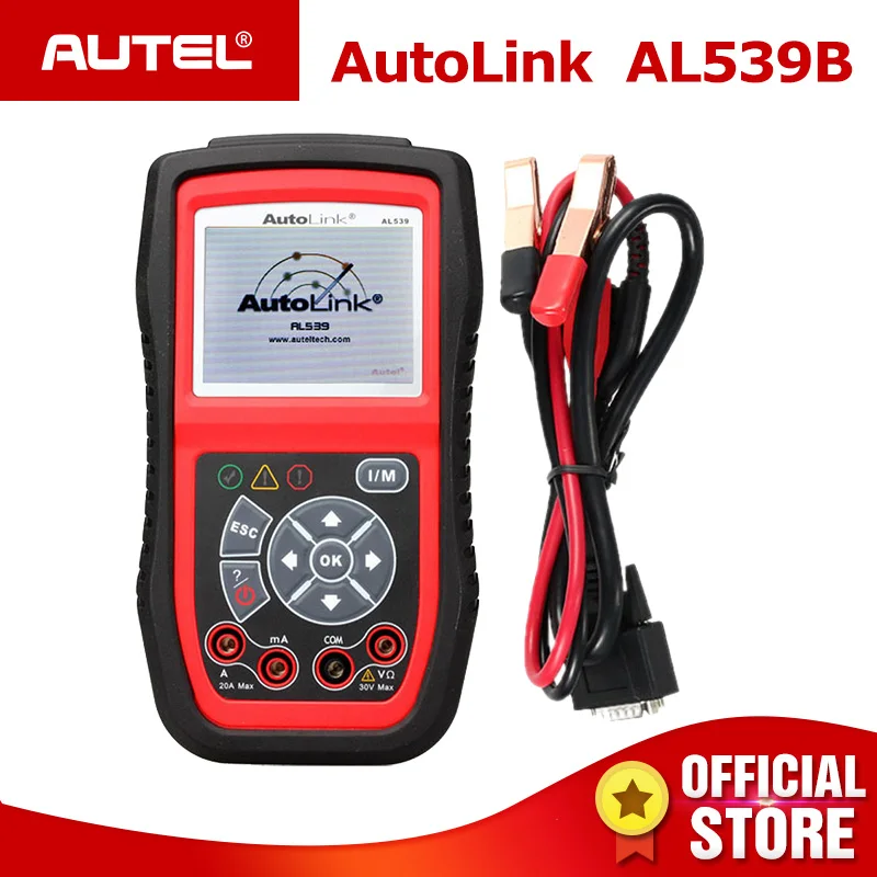 Autel Autolink AL539B OBD2 scanner automotive Electrical Test Tool For odb2 diagnostic tool EOBD OBD 2 car Code Reader PK al539 Autel Autolink AL539B OBD2 scanner automotive Electrical Test Tool For odb2 diagnostic tool EOBD OBD 2 car Code Reader PK al539