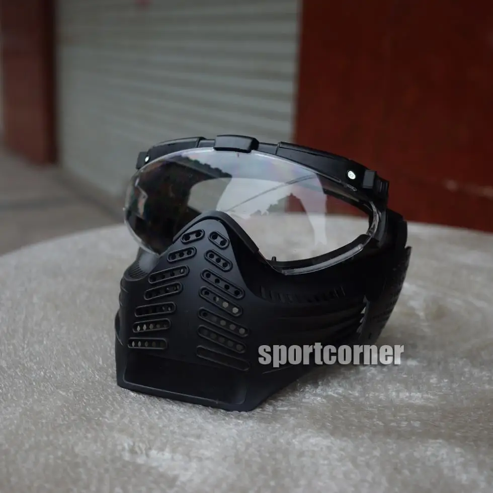 brand new high quality Mask Paintball Fan Fans & LED 3B glasses man can