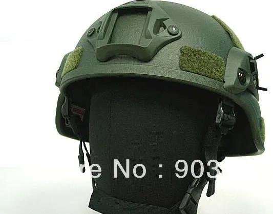 Шлем MICH TC-2000 ACH с креплением NVG black TAN OD на MC