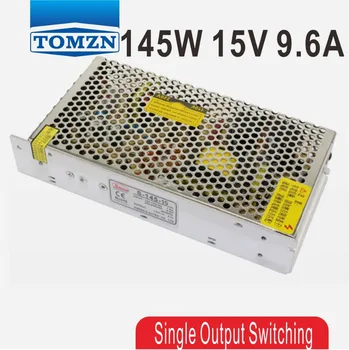 

145W 15V 9.6A Single Output Switching power supply for LED Strip light AC to DC