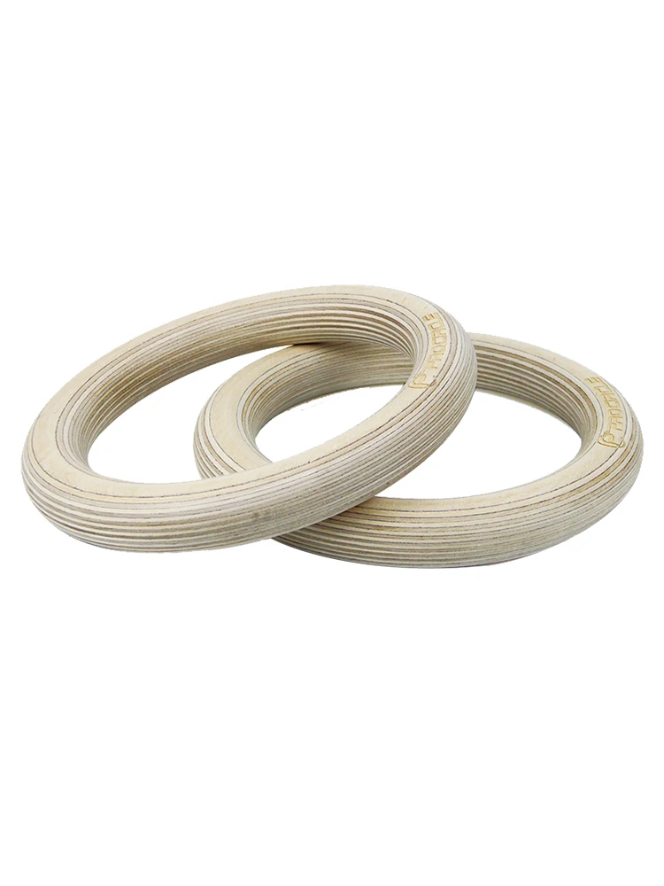 1pair New Wooden 28mm Exercise Fitness Gymnastic Rings Gym Exercise Pull Ups Muscle Ups gymnastic rings