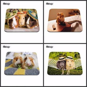 

Cute Guinea Pig Mousepads Optical Computer Custom Mousepads Rubber Pad Computer 18*22cm and 25*29cm and 20*25cm As A