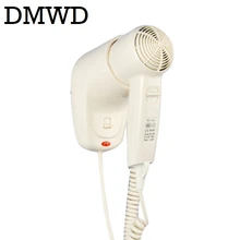 DMWD настенный фен для волос сухая кожа подвесные настенные электрические Фены портативные Термостатические парикмахерские воздуходувки отель ванная комната