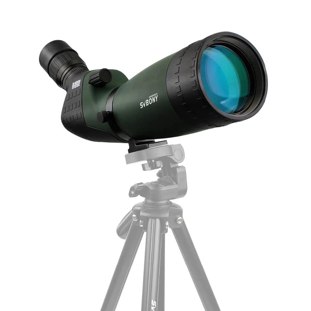 SVBONY SV22 Зрительная труба 20 60x80 BAK4 FMC Водонепроницаемый зум телескоп азотный без