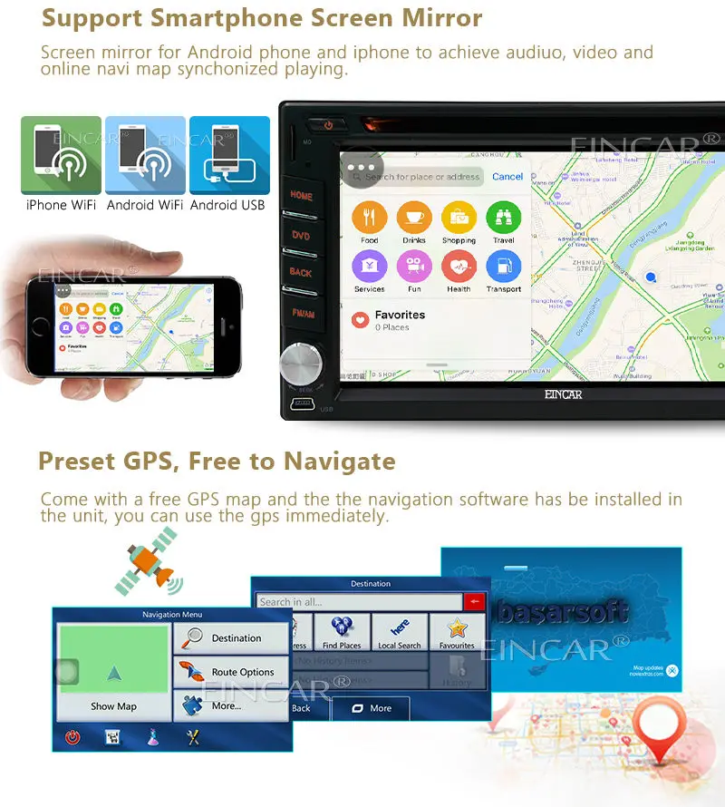 Perfect QUAD-CORE Double 2 DIN HD Android 6.0 System Car DVD Stereo GPS Touch+Camera 14 Perfect QUAD-CORE Double 2 DIN HD Android 6.0 System Car DVD Stereo GPS Touch+Camera 14