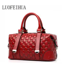 LUOFEIHUA кожаная женская сумка новые роскошные сумки с узором "крокодиловая кожа" брендовые сумки женская дизайнерская сумка