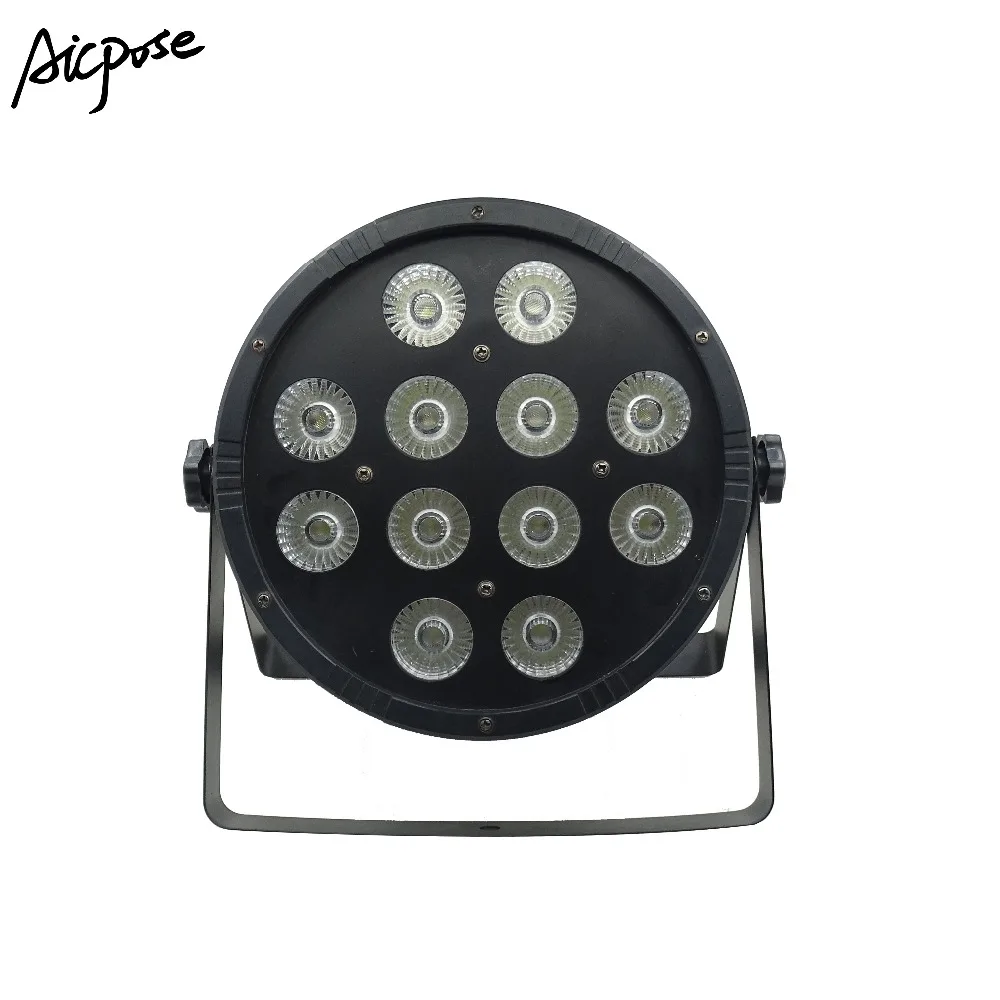 12x12 W led Par фары RGBW 4in1 12*12 w ABS Материал Телевизор с номинальной dmx512 disco огни профессиональное студийное диджейское оборудование