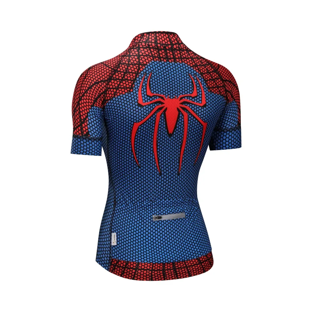spiderman bike jersey