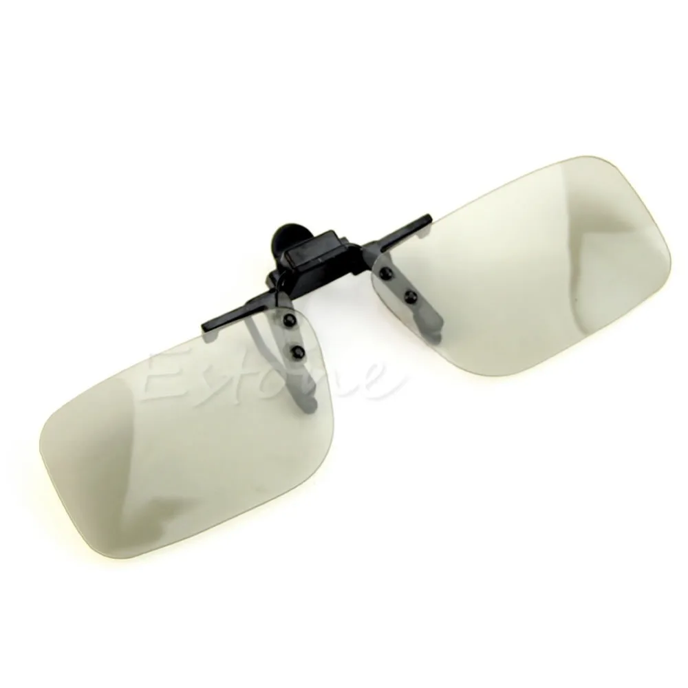 1 PC Clip On type Passive Circular Polarized 3D Glasses Clip for 3D TV Movie 1 PC Clip On type Passive Circular Polarized 3D Glasses Clip for 3D TV Movie